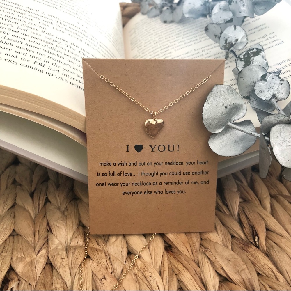 I Love You | Gold Necklace